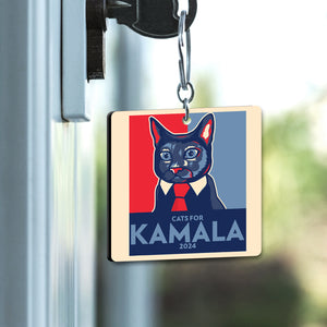 Cats For Kamala Keychain TH10 63511