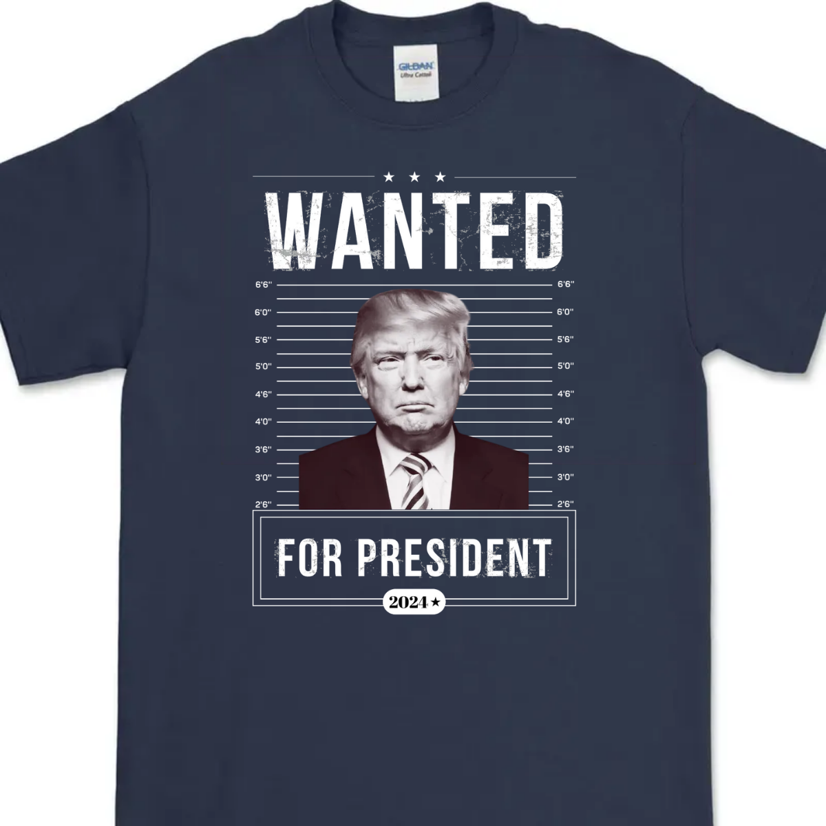 Wanted For President Trump 2024 Shirt K228 62429