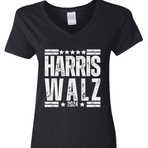 Harris Walz 2024 President For Female Dark Shirt HO82 65080