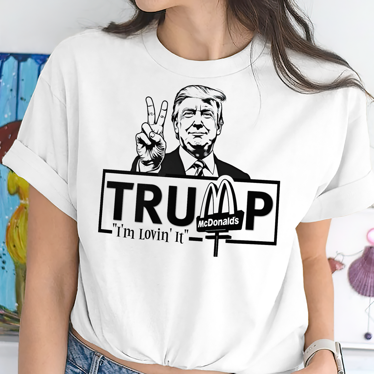 I'm Lovin' It Donald Trump Shirt TH10 63557