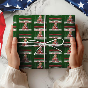 Make America Great Again Wrapping Paper For Christmas Gift TH10 64249