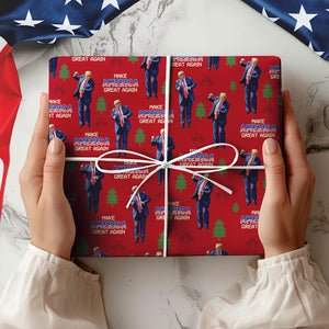 Make America Great Again With Donald Trump Wrapping Paper TH10 64217