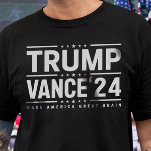 Make America Great Again Trump Vance 2024 Dark Shirt LM32 63695