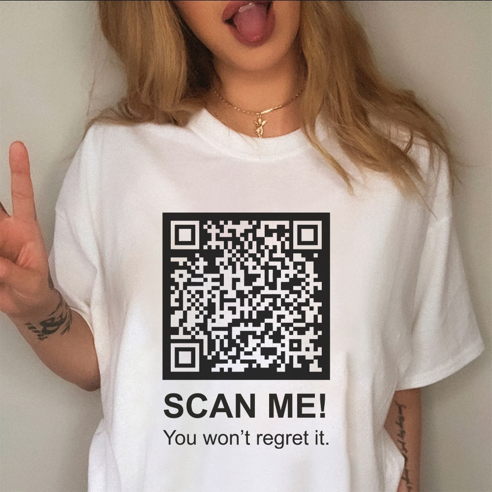 Funny Trump QR Code Dance - Scan me! Bright Shirt HA75 64182