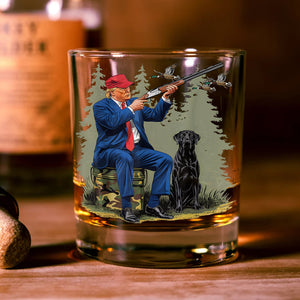 Trump Duck Hunting Whisky Glass HA75 63926