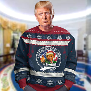 Donald Trump Make America Great Again Ugly Sweater TH10 64085