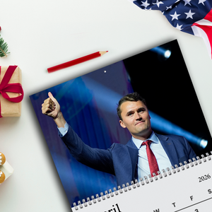 Year Of Charlie Kirk Wall Calendar 2026 Inspirational Wall Calendar LM32 65793