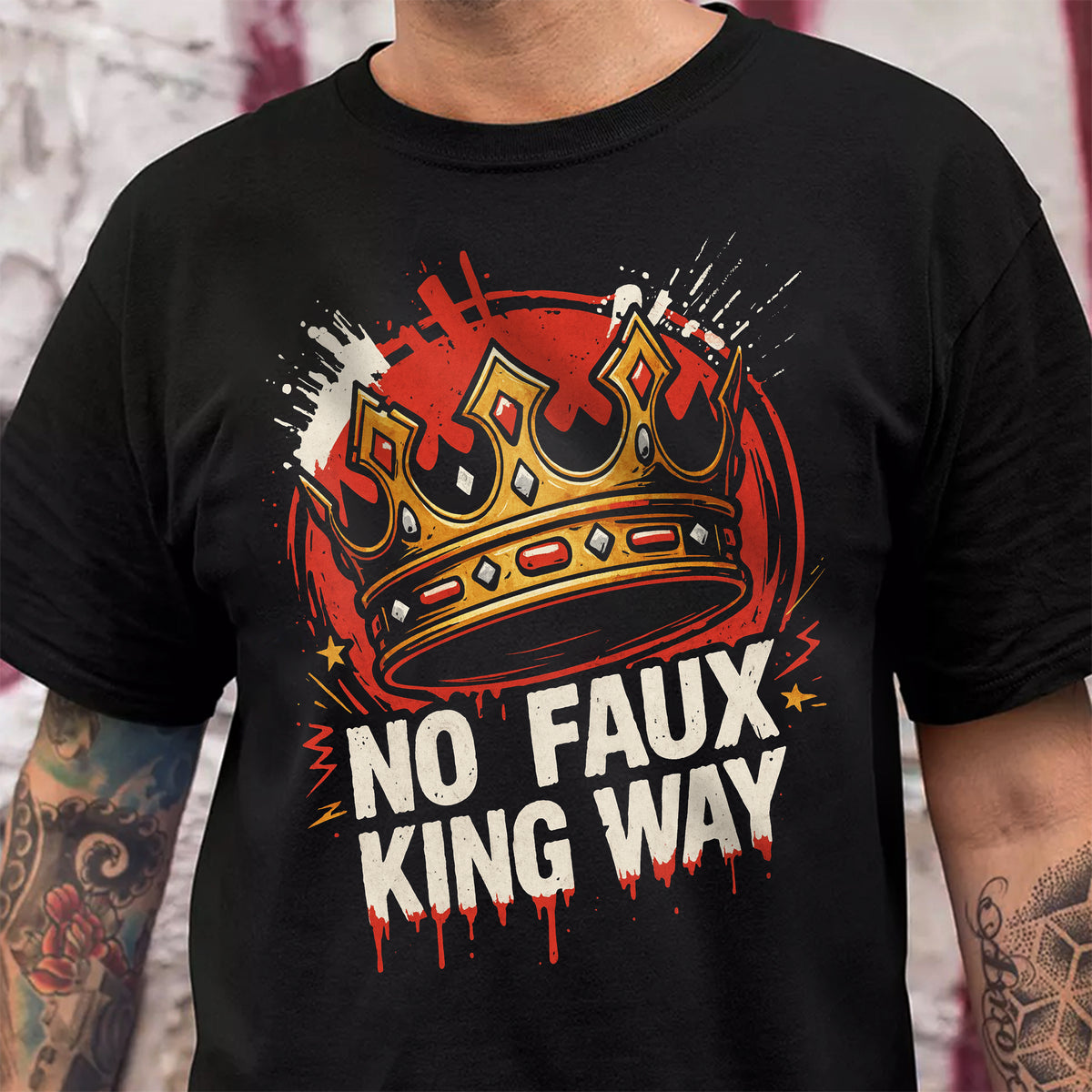 No Faux King Way Dark Shirt