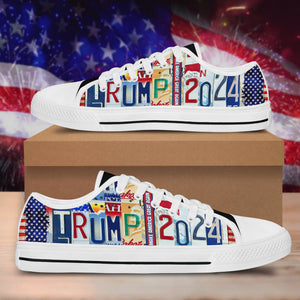 Donald Trump 2024 Canvas Shoes HO82 N304 62732