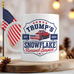 Trumps Snowflake 2024, Snowflake Removal Trump White Mug HA75 67166