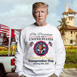 Donald Trump Presidential Inauguration Day 2025 Bright Shirt HA75 67122