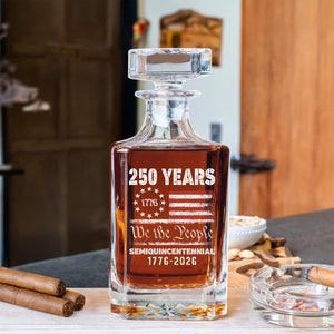Celebrate Our America 250th Anniversary United States Semiquincentennial Decanter HA75 897412