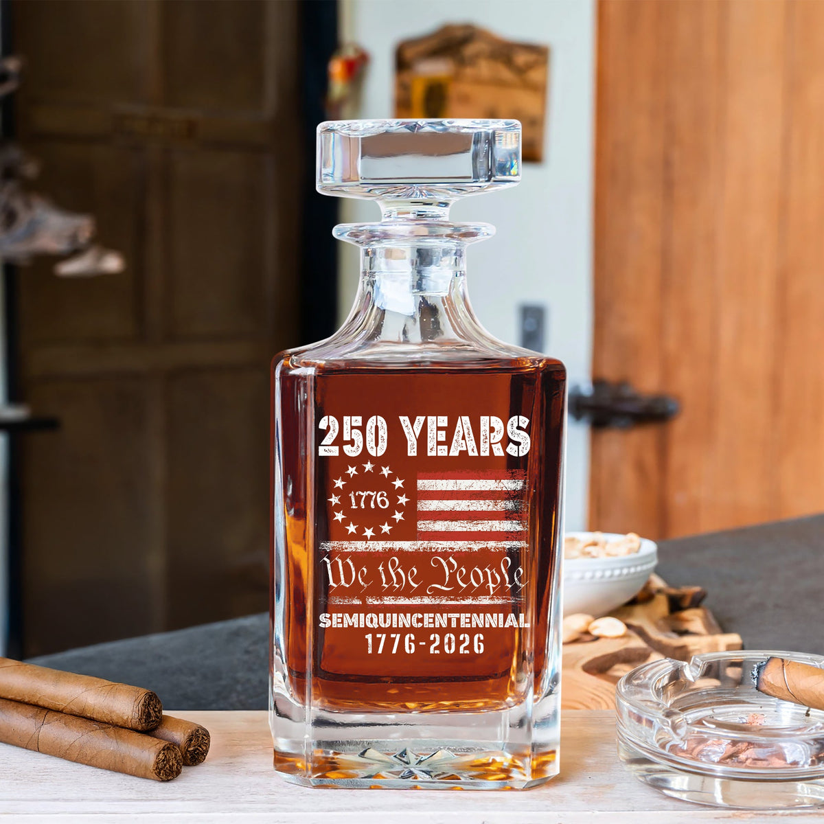 Celebrate Our America 250th Anniversary United States Semiquincentennial Decanter HA75 897412