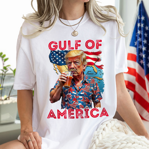 Trump Gulf of America, Gulf of Mexico to Gulf of America Bright Shirt HA75 64340