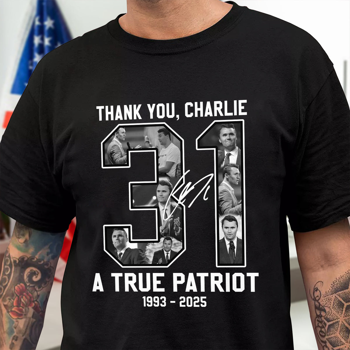 Freedom - Rest In Peace Charlie Kirk Dark Shirt CH07 67734