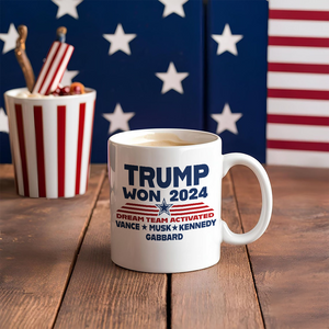 Trump Won 2024 Mug TH10 64025