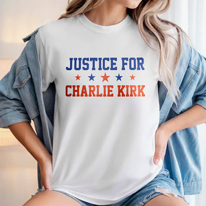 Justice For Charlie Kirk With Star Bright Shirt HO82 65862