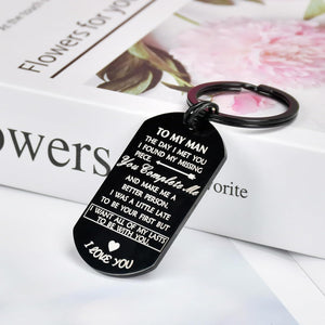 Fathers Day Dad Gifts from Wife, Men Father'S Day Gifts for Husband Boyfriend, Birthday Anniversary Keychain Gifts