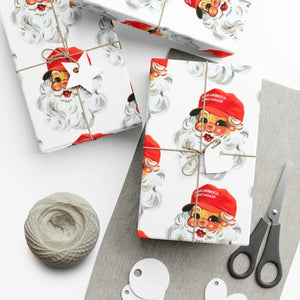 Trump MAGA Santa: Specialty Wrapping Paper - High-Def Luxury, Unique Design - Elevate Your Gift Presentation