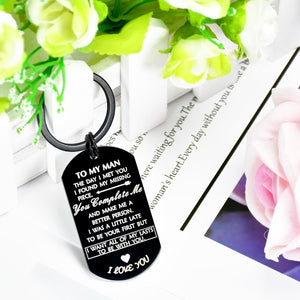 Fathers Day Dad Gifts from Wife, Men Father'S Day Gifts for Husband Boyfriend, Birthday Anniversary Keychain Gifts