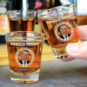 President Donald Trump Shot Glass HA75 63960