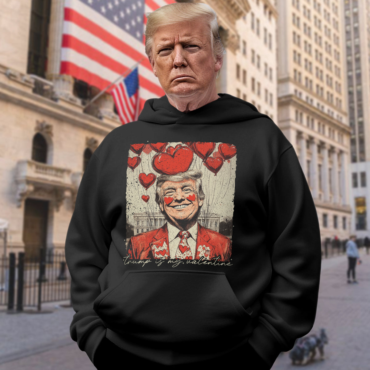 Trump Is My Valentine Dark Shirt TH10 64257