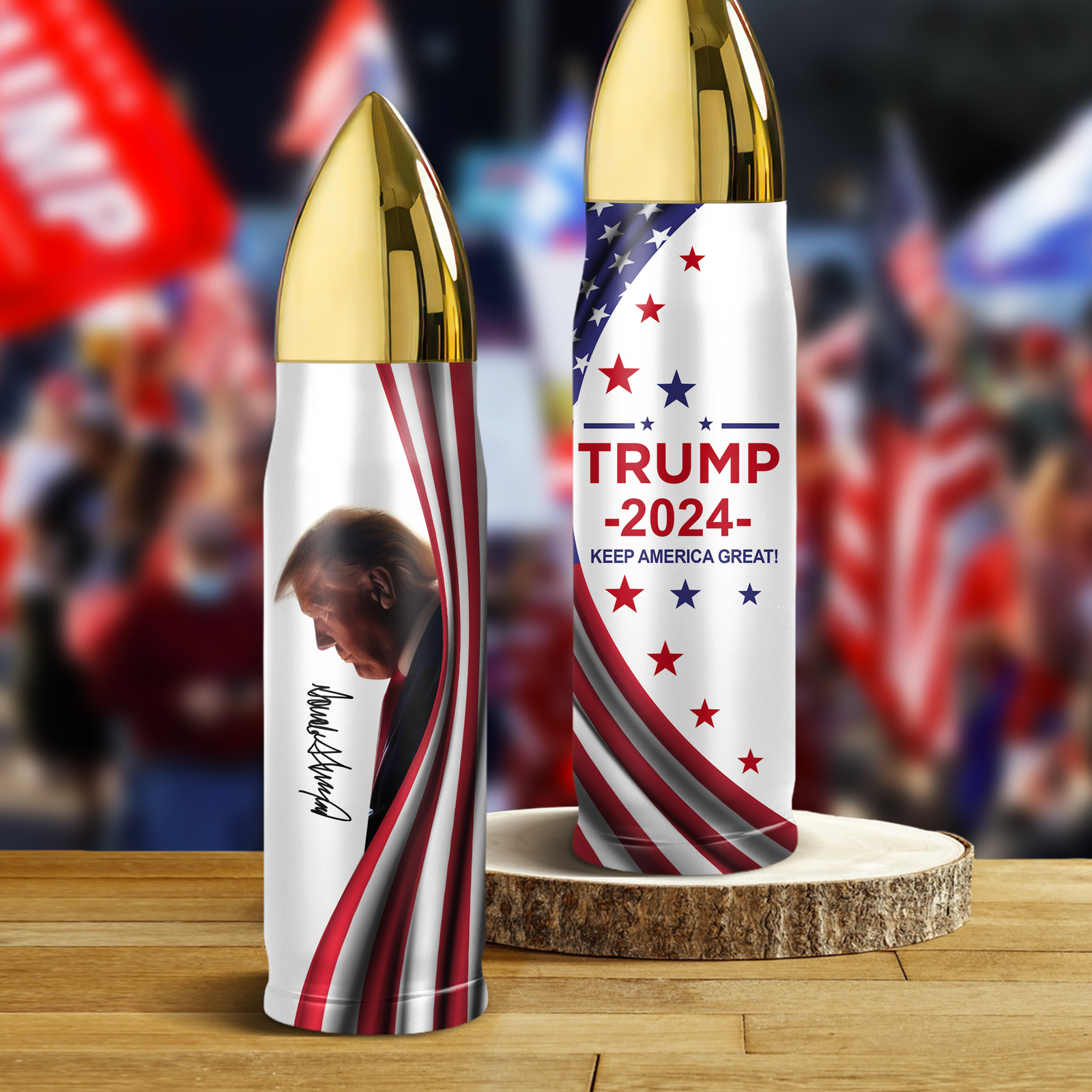 Keep America Great President Trump 2024 B-Tumbler N304 HA75 62872