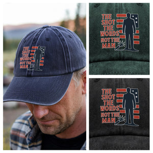 Pray For Charlie Kirk Liberty And Human Rights Washed Denim Baseball Cap HO82 65750