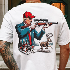 Trump Deer Hunting Back Shirt TH10 64213