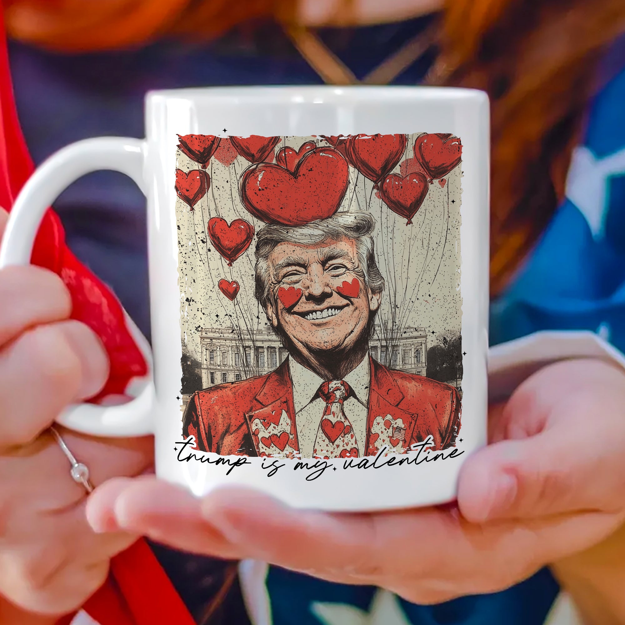 Donald Trump My Valentine White Mug TH10 64265