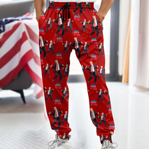 Trump Dancing Victory Sweatpants For Trump Lovers N304 HA75 64198