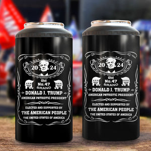 Donald J. Trump American Patriotic President Can Cooler Tumbler HA75 63930