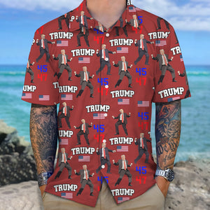 Trump - Embrace Success with a Little Bit of Crazy Hawaii Shirt HA75 64162