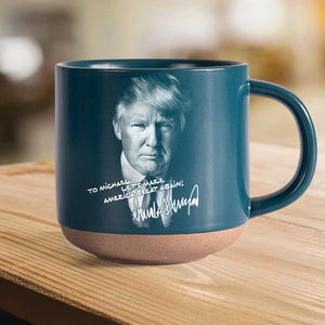 Custom Name President Donald Trump Pottery Mug HA75 63622