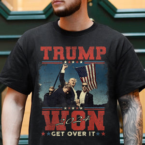 Trump Won President 2024 Dark Shirt HO82 65178