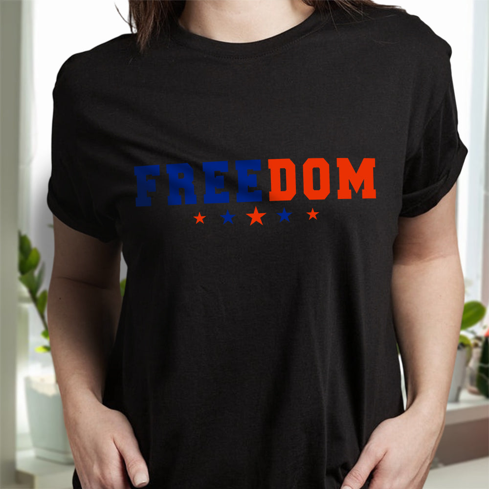 Charlie Kirk Freedom Dark Shirt HA75 64534
