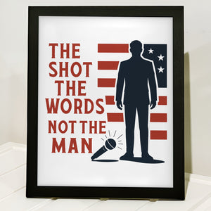 Pray For Charlie Kirk Liberty And Human Rights Picture Frame HO82 65754
