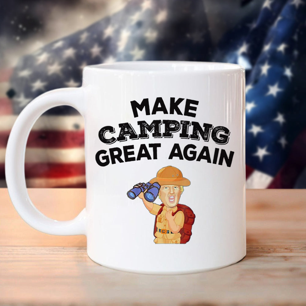 Donald Trump Make Camping Great Again Mug TH10 64153