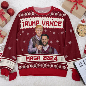 Trump Vance Maga 2024 Ugly Sweater HA75 63938