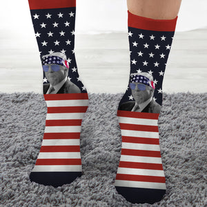 Personalized Together We Can Create Change US Election Middle Tube Socks HO82 65504