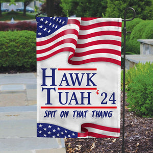 Hawk Tuah 24 Spit On That Thang Double-Sided House Flag HA75 62792