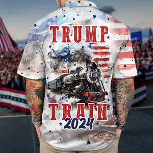 Trump Train 2024 President Trump Hawaii Shirt N304 HA75 62926