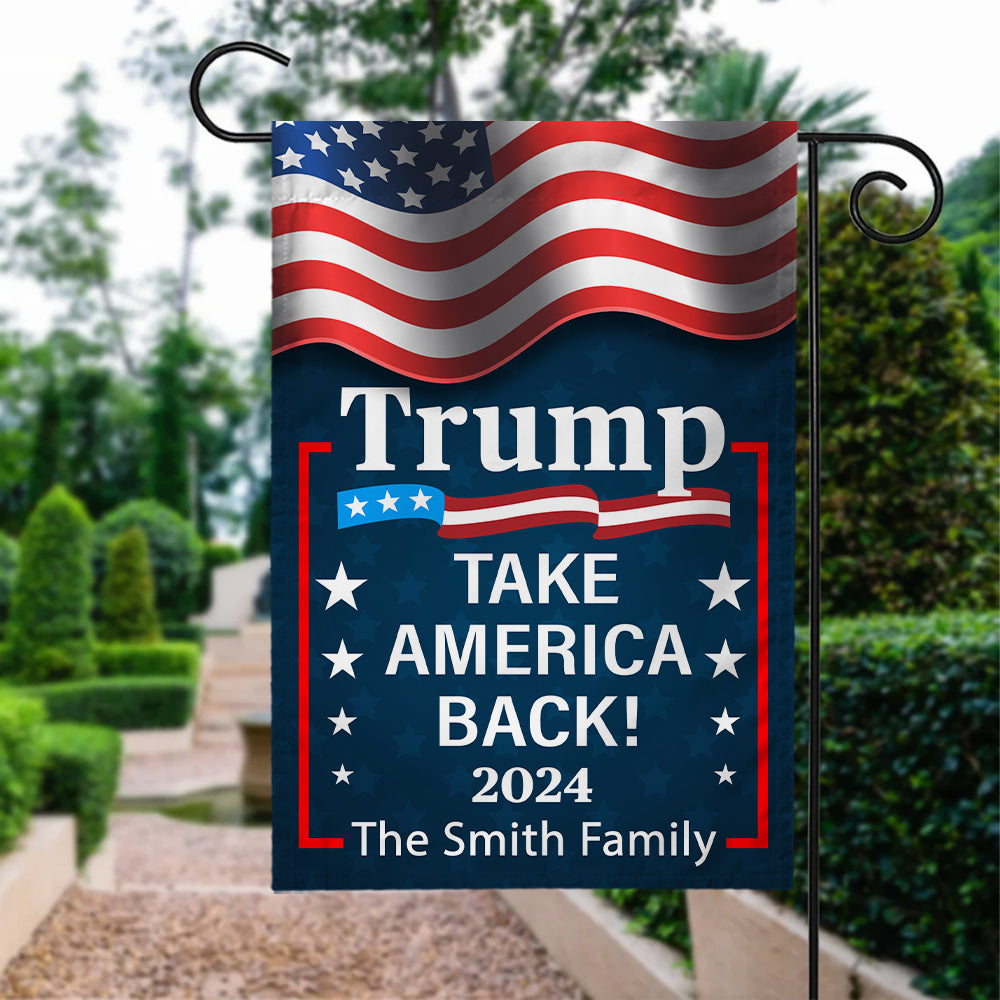 Take America Back 2024 Flag N304 62443 - RWB Zone