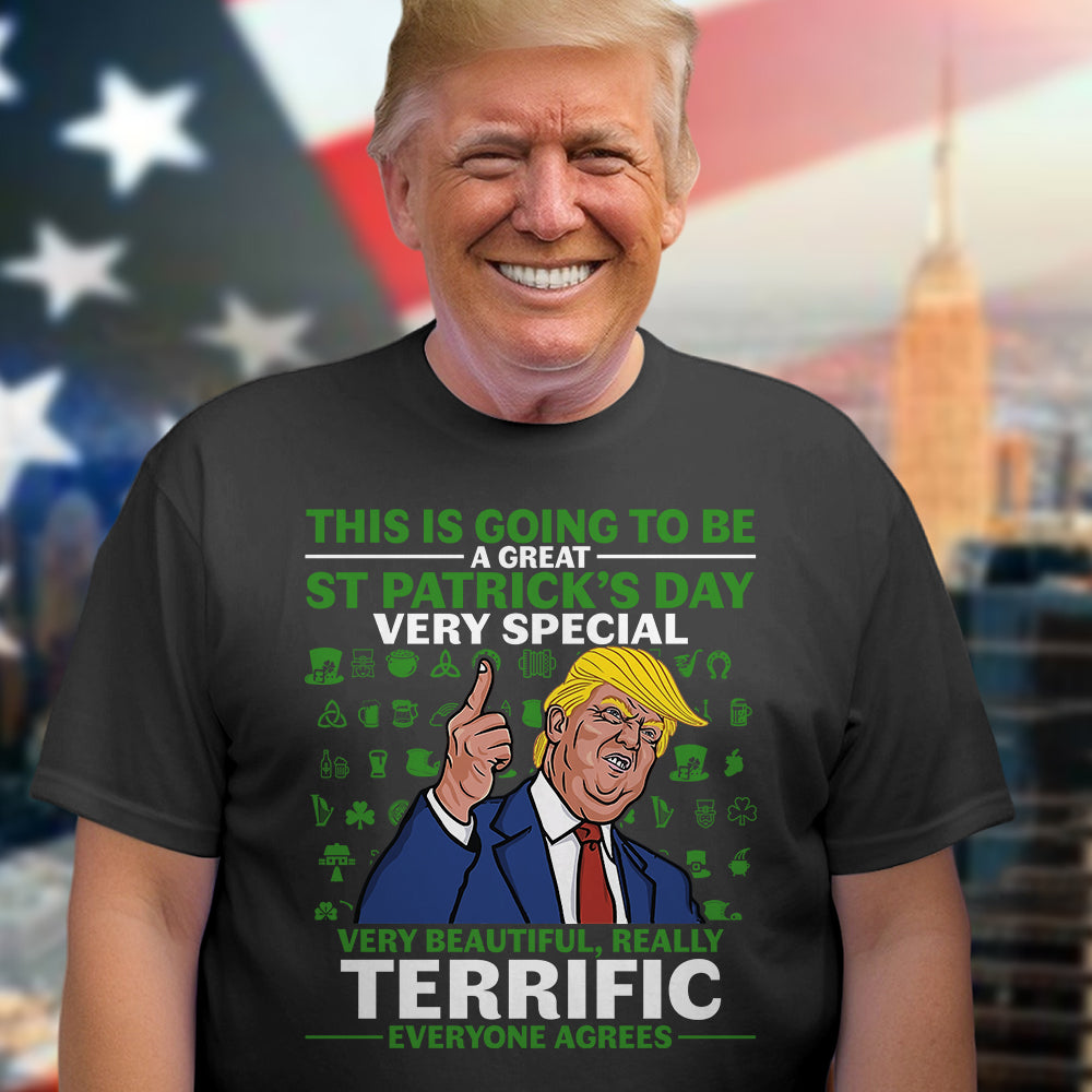 Donald Trump St Patrick's Day - Lucky Irish Dark Shirt HO82 65604