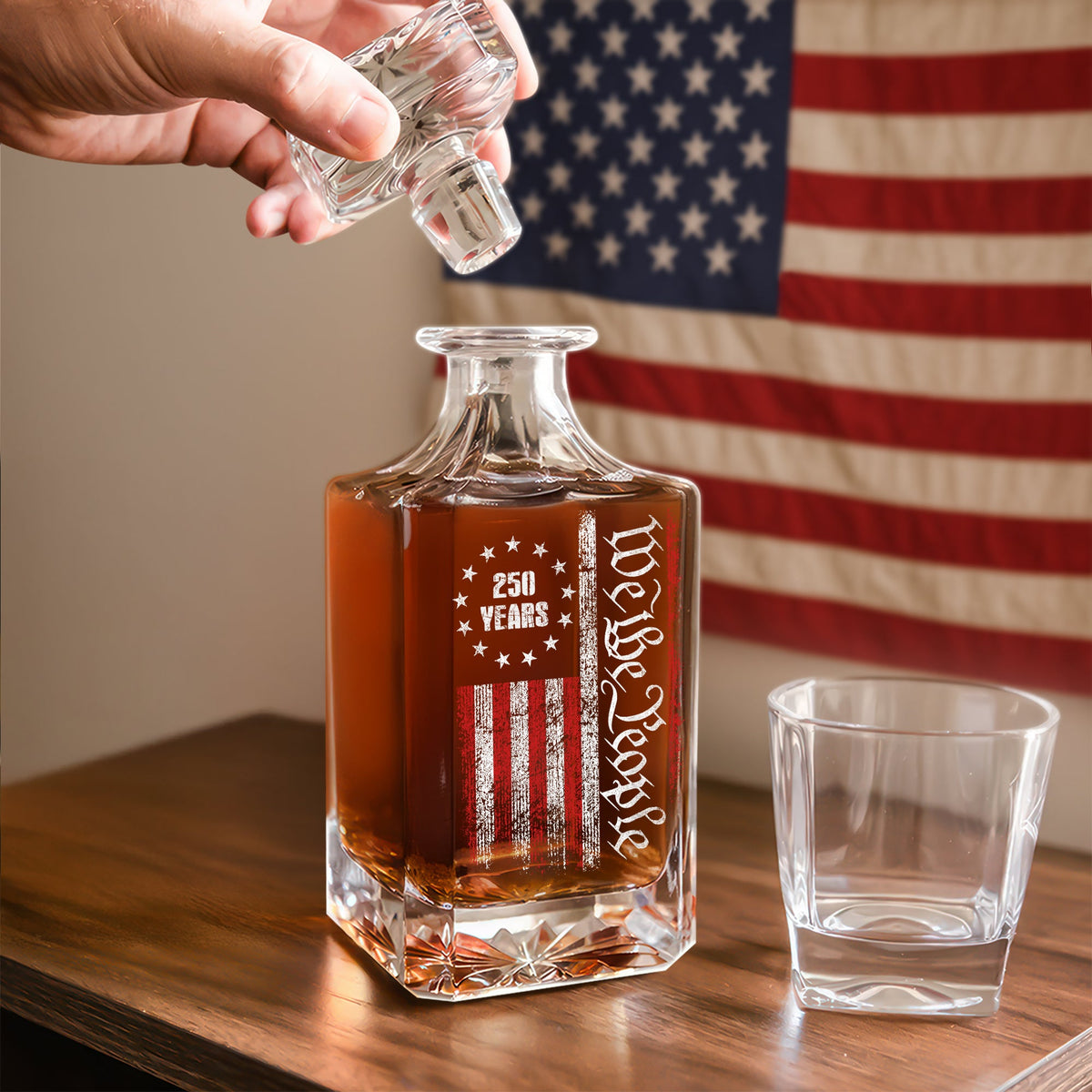 250 Years America Independence We The People US Decanter HA75 897398