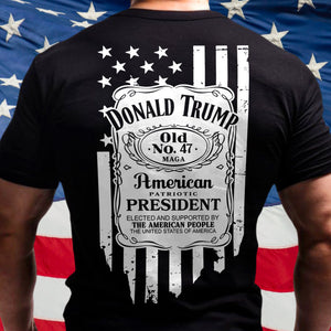 Donald Trump No 47 America Patriotic President Back Shirt HO82 65500