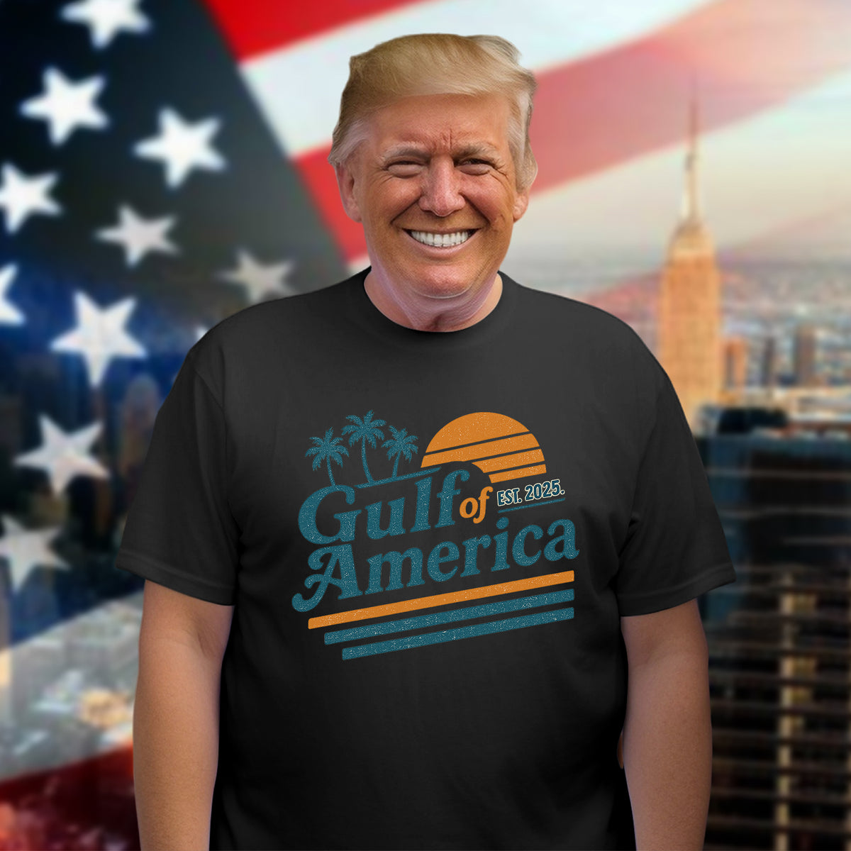 Gulf Of America Dark Shirt Funny Gift LM32 65345