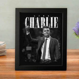 Charlie Kirk, Great American Patriot 1993 - 2025 Picture Frame LM32 65579