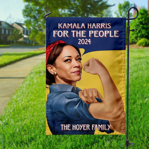 Kamala Harris For The People Garden Flag TH10 63521