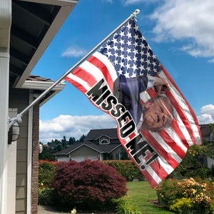 Missed Me Trump 2024 House Flag HO82 63222